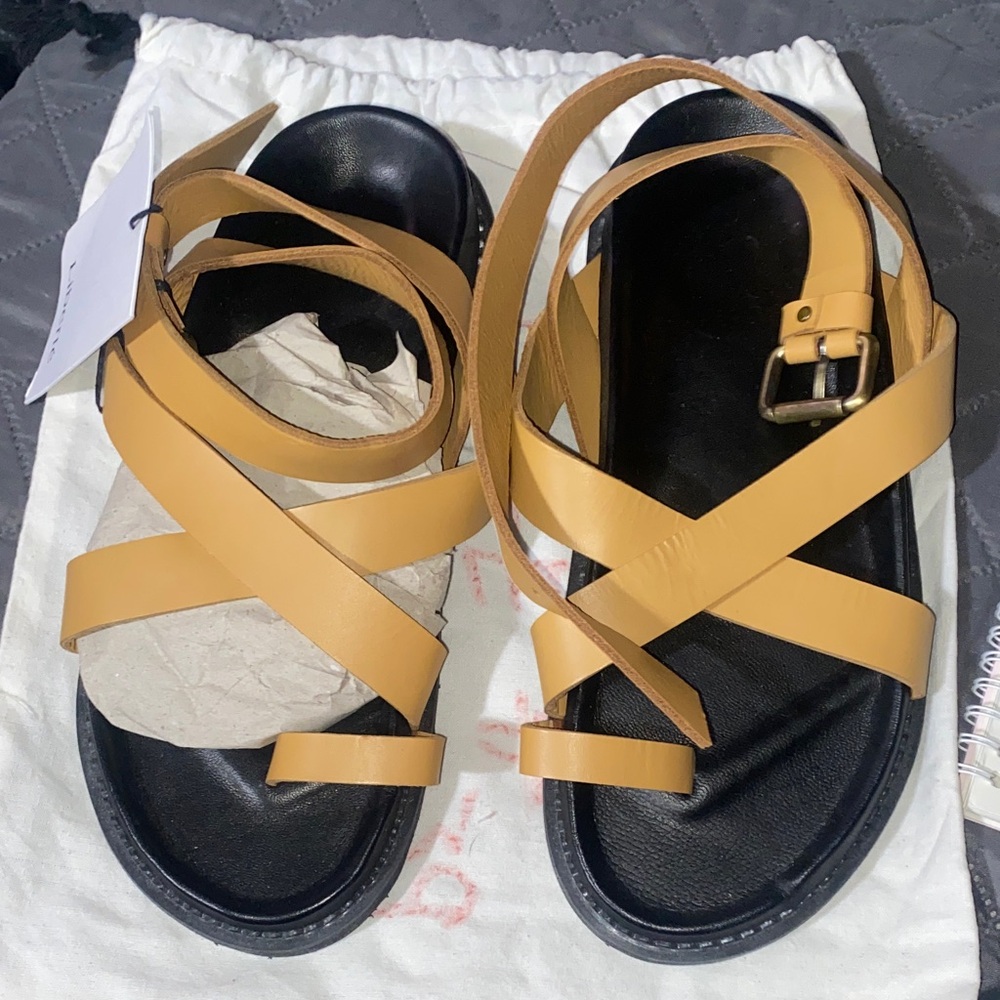 Liberte Stylish Tan Sandals for Women